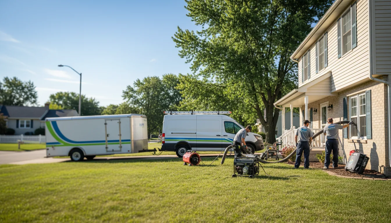 Flooded Basement Restoration And Cleanup With Repair in Rio Grande, OH near me